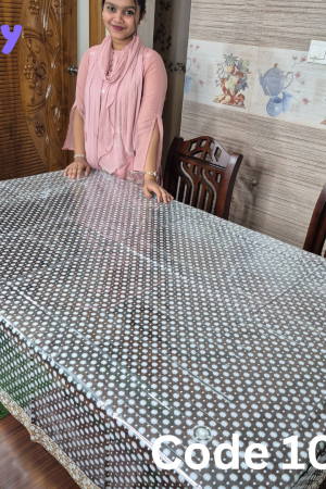 চাইনা প্রিন্টের ডাইনিং কাভার PVC-1002