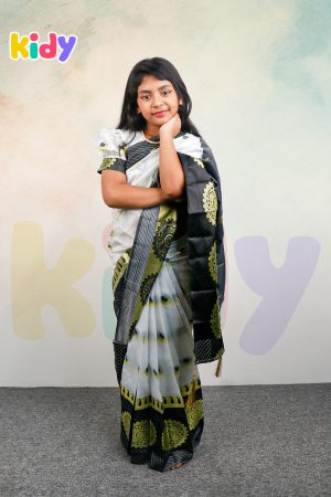 BS-18 বেবি রেডি কাতান শাড়ি