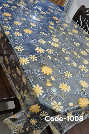 চাইনা প্রিন্টের ডাইনিং কাভার PVC-1008